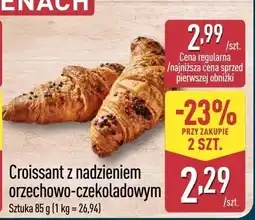 ALDI Croissant z nadzieniem orzechowo-czekoladowym oferta