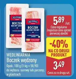 ALDI Boczek wędzony surowy oferta