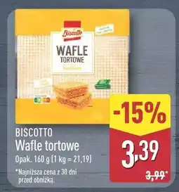 ALDI Wafle tortowe BISCOTTO oferta