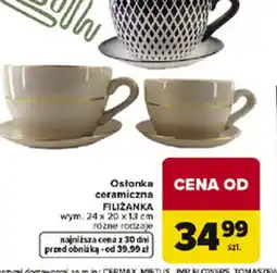 Carrefour Filiżanka oferta