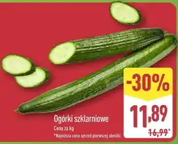 ALDI Ogórki szklarniowe oferta