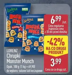 ALDI Chrupki Monster Munch oferta