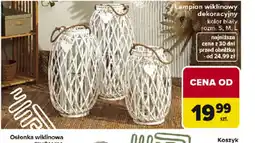 Carrefour Lampion wiklinowy dekoracyjny oferta