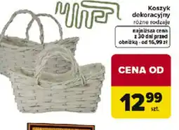 Carrefour Koszyk dekoracyjny oferta