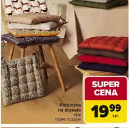 Carrefour Poduszka na krzesło TEX oferta