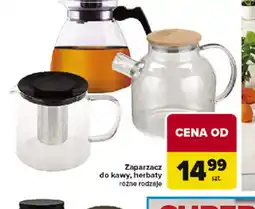 Carrefour Zaparzacz do kawy, herbaty oferta