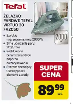 Carrefour Tefal Zelazko parowe Virtuo 30 FV2C50 oferta