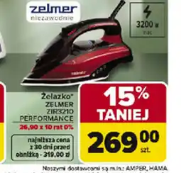 Carrefour Zelmer Zelazko ZIR5210 oferta