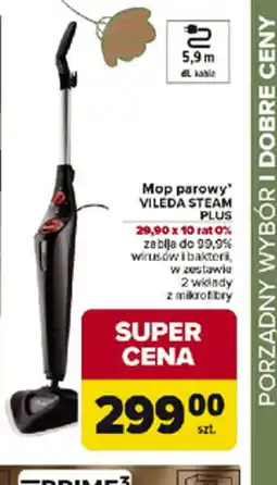 Carrefour Mop parowy Vileda Steam Plus oferta