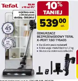 Carrefour Tefal Odkurzacz X-Pert 7.60 TY6A35 oferta