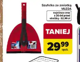 Carrefour Vileda Szufełka ze zmiotką oferta