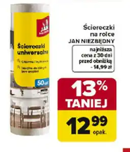 Carrefour Jan Niezbędny ściereczki na rolce oferta