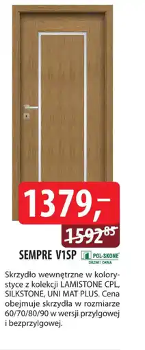 DDD POL-SKONE Skrzydło wewnętrzne Sempre V1SP oferta