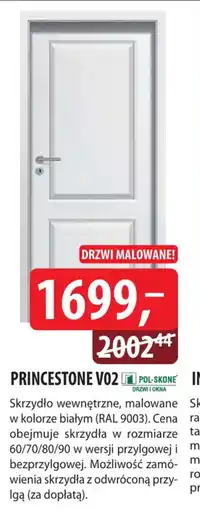 DDD Princestone drzwi malowane oferta