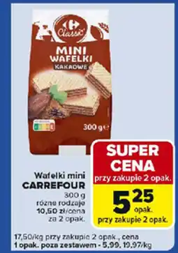 Carrefour Express Wafelki mini carrefour oferta