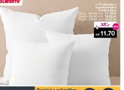 Woolworth OLWORTH Poduszka z mikrofibry oferta