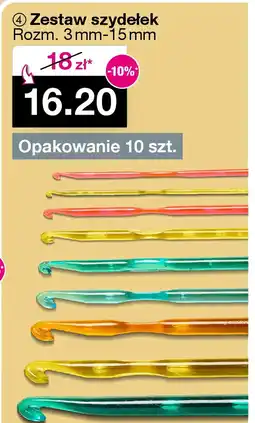 Woolworth Zestaw szydełek oferta