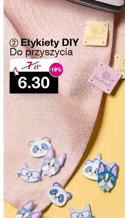Woolworth Etykiety DIY Do przyszycia oferta