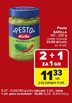 Carrefour Express Pesto barilla oferta