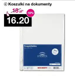 Woolworth Stenzer Koszulki na dokumenty oferta