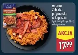 ALDI Morliny Żeberka po góralsku w kapuście oferta