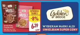 ALDI GOLDEN BRIDGE Crunchy musli oferta