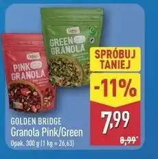 ALDI GOLDEN BRIDGE Granola Pink/Green oferta