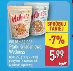 ALDI GOLDEN BRIDGE Płatki śniadaniowe Wellness oferta