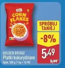 ALDI GOLDEN BRIDGE Płatki kukurydziane oferta