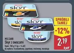ALDI MILSANI Skyr z owocami oferta