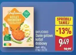 ALDI Daylicious Danie gotowe kotlet drobiowy oferta