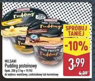 ALDI MILSANI Pudding proteinowy oferta