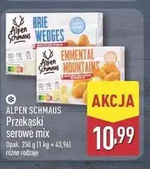 ALDI Alpen Schmaus Przekąski serowe mix oferta