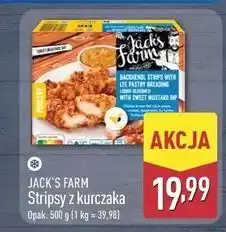 ALDI Jack's Farm Stripsy z kurczaka oferta