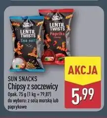 ALDI SUN SNACKS Chipsy z soczewicy oferta