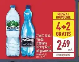 ALDI Żywiec Zdrój Woda źródlana Mocny Gaz/niegazowana oferta