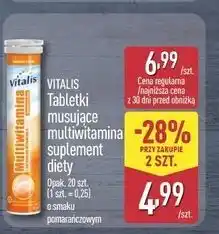ALDI VITALIS Tabletki musujące z multiwitaminami, suplement diety oferta