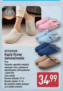 ALDI UP2FASHION Kapcie filcowe damskie/męskie oferta