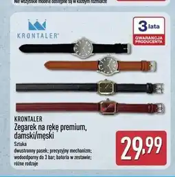 ALDI KRONTALER Zegarek na rękę premium, damski/męski oferta