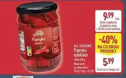 ALDI ALL SEASONS Papryka opiekana oferta