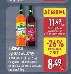ALDI HERBAPOL Syrop owocowy oferta