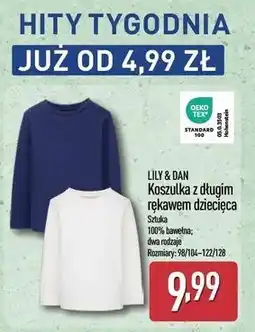 ALDI LILY & DAN Koszulka z długim rękawem dziecięca oferta