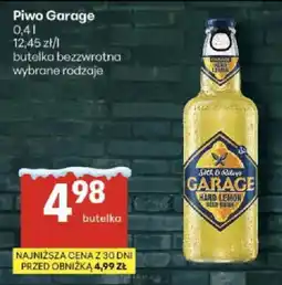 Delikatesy Centrum Piwo Garage oferta