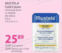 Hebe Mustela cold cream ochronny krem w sztyfcie dla dzieci oferta