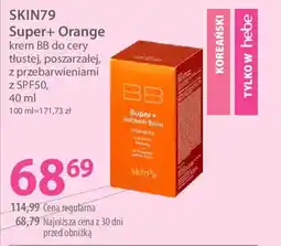 Hebe Skin79 super+ orange krem bb do cery tłustej, poszarzałej, z przebarwieniami z spf50 oferta