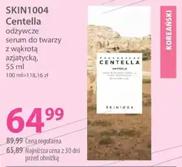 Hebe Skin1004 centella odżywcze serum do twarzy z wąkrotą azjatycką oferta