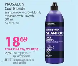Hebe Prosalon cool blonde szampon do włosów blond, rozjaśnionych i siwych oferta
