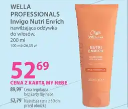 Hebe Wella professionals invigo nutri enrich nawilżająca odżywka do włosów oferta