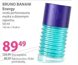 Hebe Bruno banani energy woda perfumowana męska o drzewnym zapachu oferta