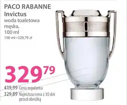 Hebe Paco rabanne invictus woda toaletowa męska oferta